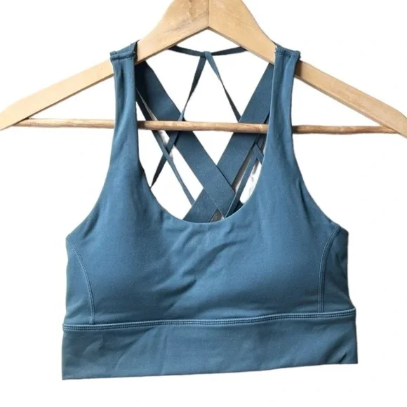 Balance Athletica Oasis Aura Bra in teal Blue Dive size S - Picture 5 of 15